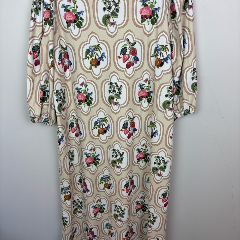 SMITH & QUINN The Brooks Dress Fruit Patch Italian Matte Stretch Fabric - Picture 8 of 9